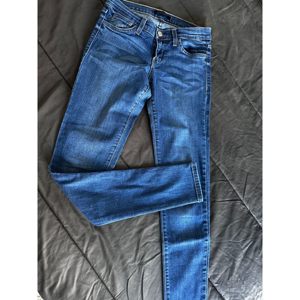 Flying Monkey blue denim skinny jeans Sz 26 - Picture 5 of 5